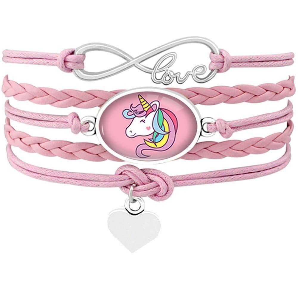 Bracelet Licorne Cuir - Une Licorne