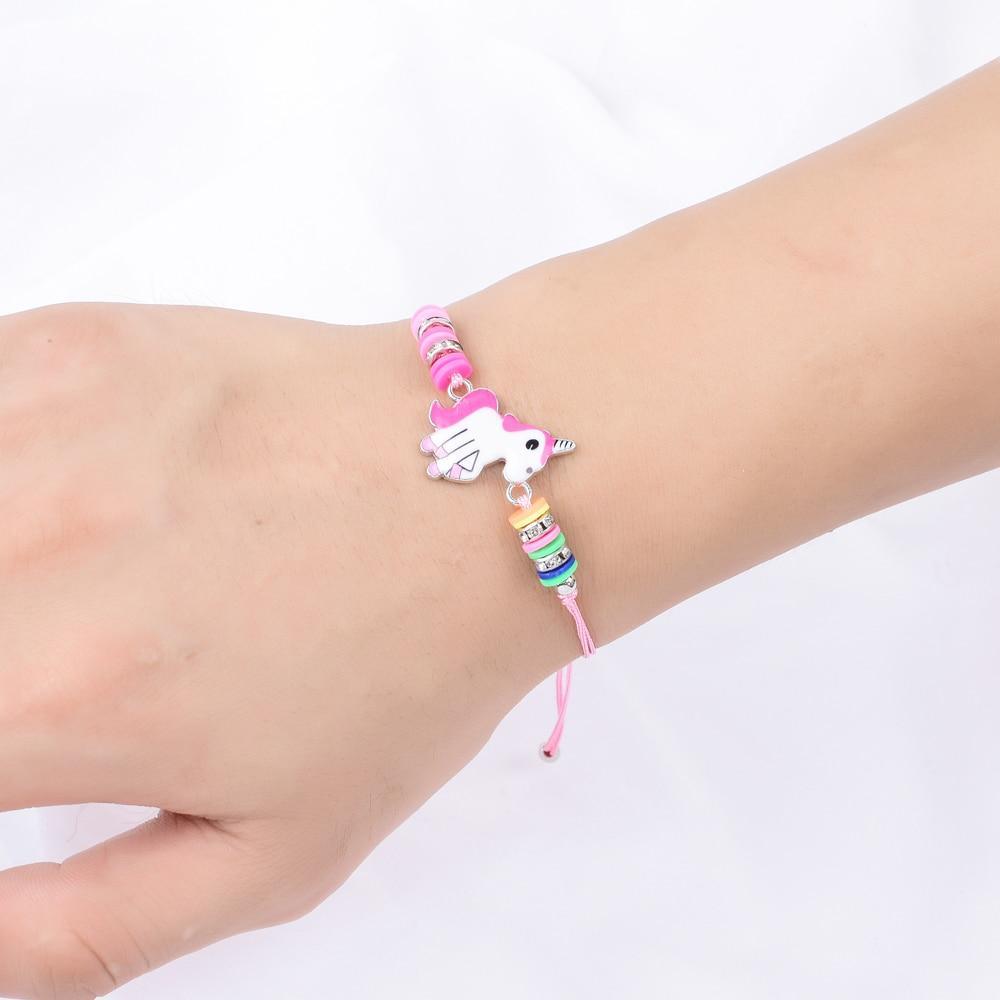 Bracelet Licorne Rose Femme - Une Licorne
