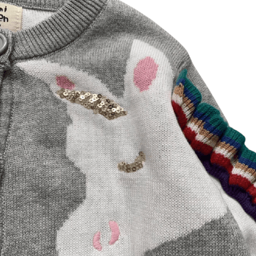 Cardigan Licorne Manches 3D - Une Licorne