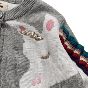 Cardigan Licorne Manches 3D - Une Licorne