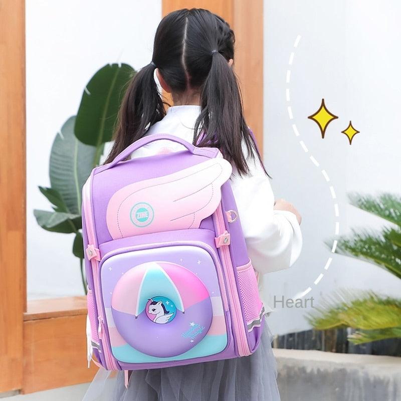 Cartable licorne orthopédique - Licorne