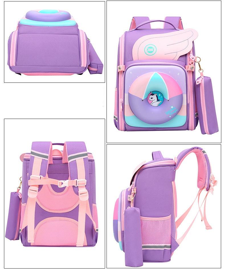 Cartable licorne orthopédique - Licorne