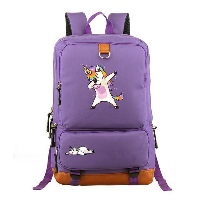 Cartable Licorne qui Dab - Une Licorne