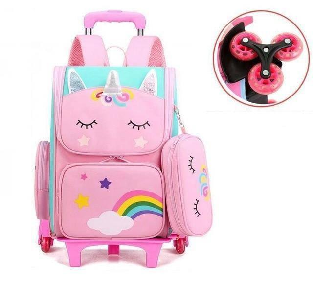 Cartable Licorne Roulette - Une Licorne