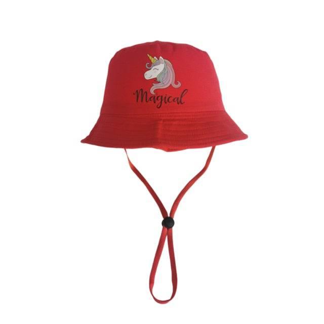 Chapeau Coupe-Vent Avec Corde - Licorne