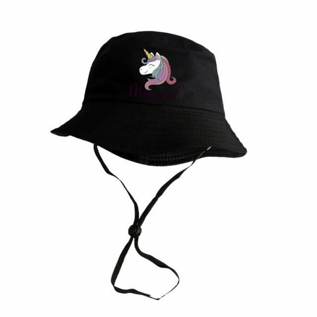 Chapeau Coupe-Vent Avec Corde - Licorne