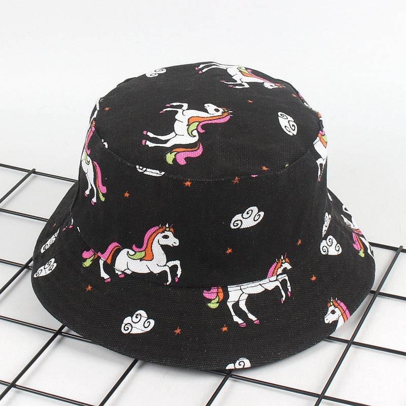 Chapeau d'Eté Licorne Double Face - Licorne