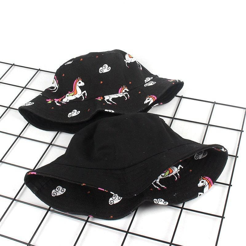 Chapeau d'Eté Licorne Double Face - Licorne