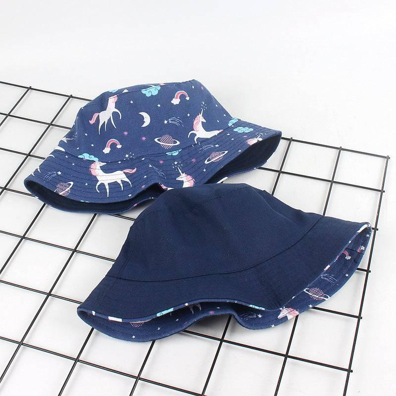 Chapeau d'Eté Licorne Double Face - Licorne