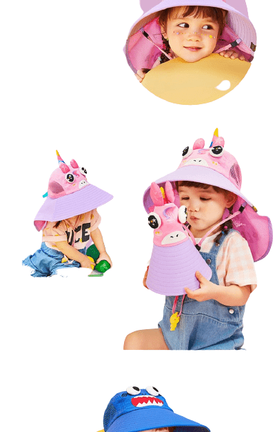 Chapeau De Protection Solaire Licorne - Licorne