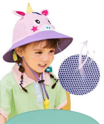 Chapeau de Soleil Licorne Cool - Licorne
