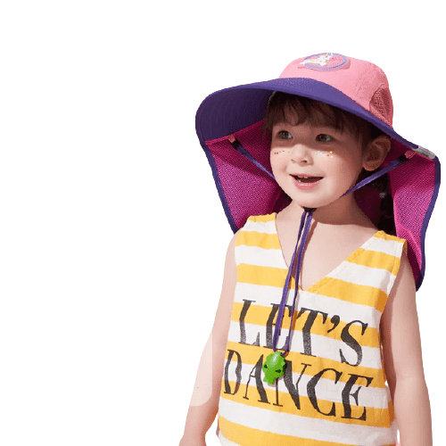 Chapeau Licorne Avec Protection UV - Licorne