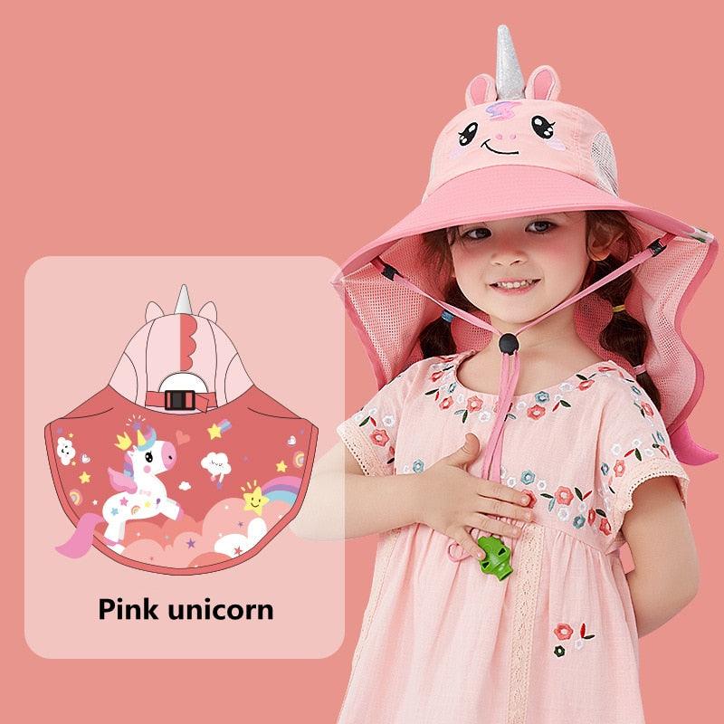 Chapeau Licorne Avec Protection UV - Licorne