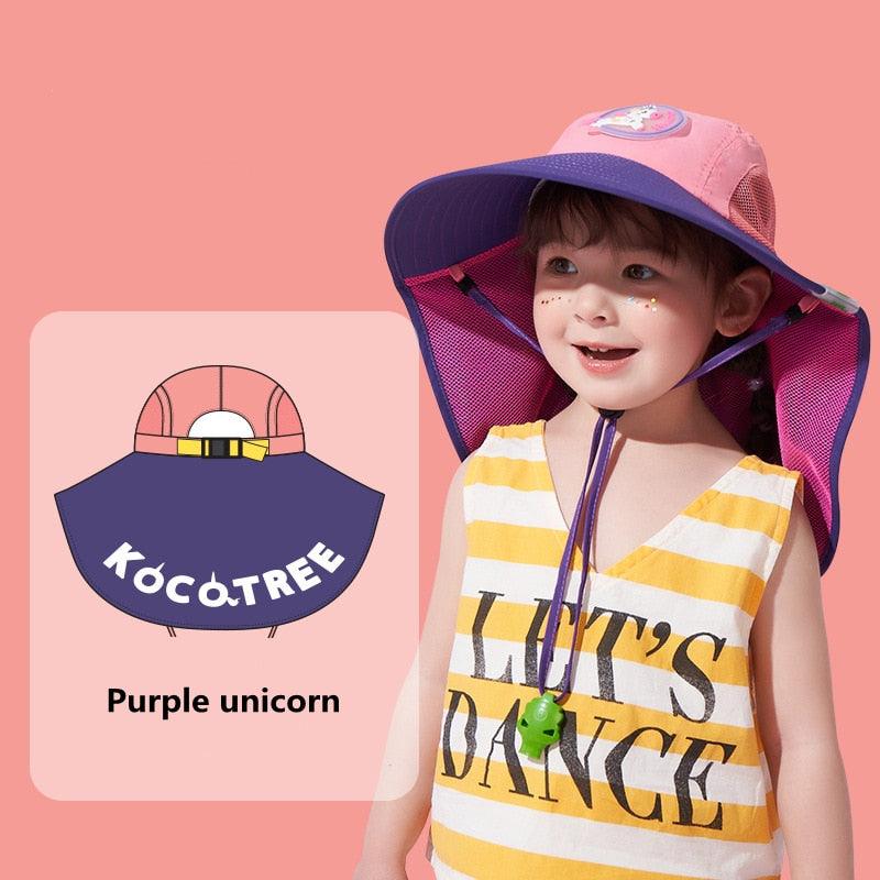 Chapeau Licorne Avec Protection UV - Licorne