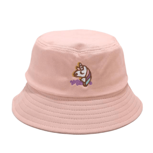 Chapeau Uni Avec Motif Tête de Licorne - Licorne