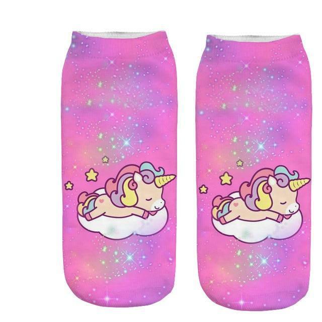 Chaussettes Licorne Etoiles Magiques - Une Licorne