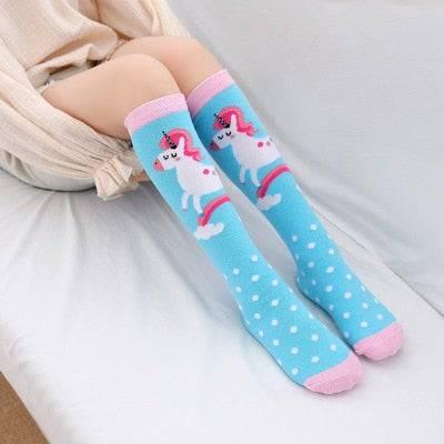 Chaussettes Licorne Hautes Filles - Licorne
