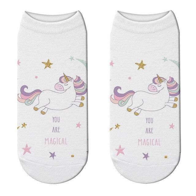 Chaussettes Licorne Magiques - Une Licorne