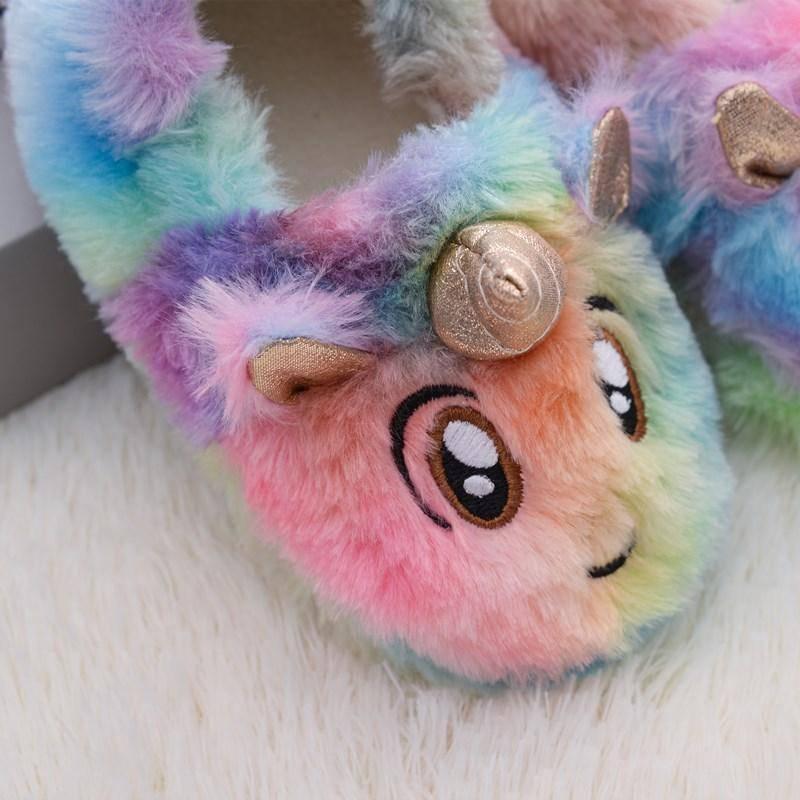 Chaussons Tête de Licorne - Une Licorne