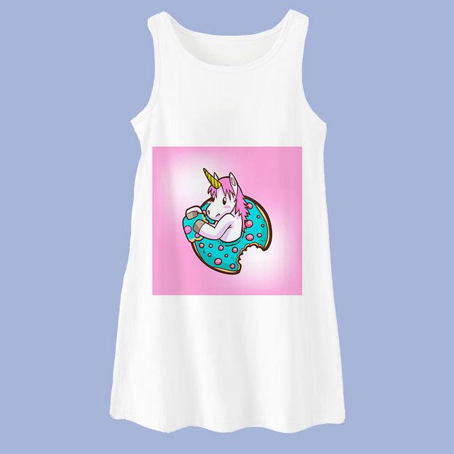 Chemise de nuit humoristique licorne - Licorne