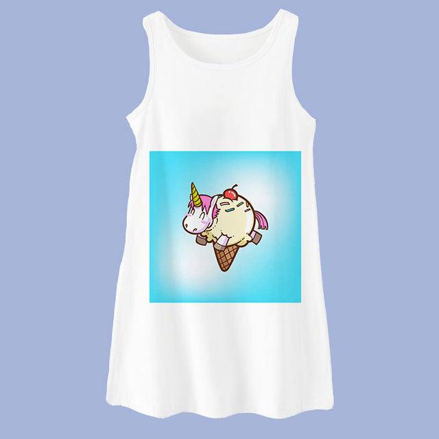 Chemise de nuit humoristique licorne - Licorne