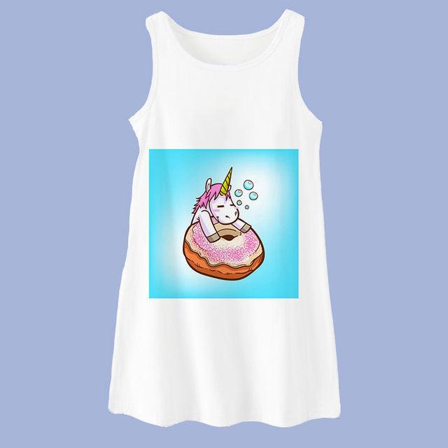 Chemise de nuit humoristique licorne - Licorne