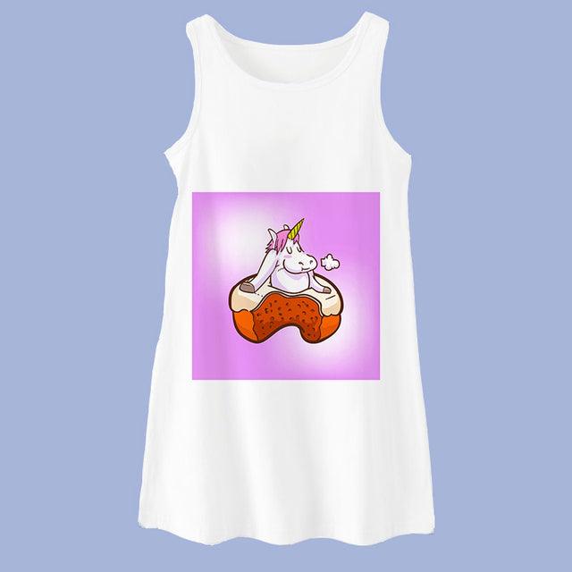 Chemise de nuit humoristique licorne - Licorne