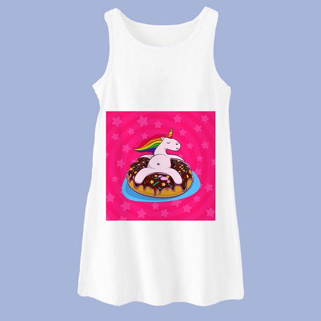 Chemise de nuit humoristique licorne - Licorne