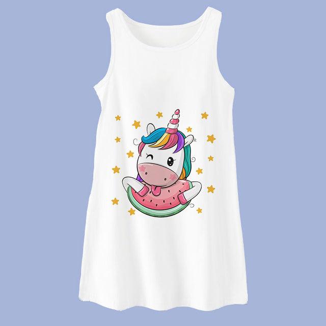 Chemise de nuit humoristique licorne - Licorne