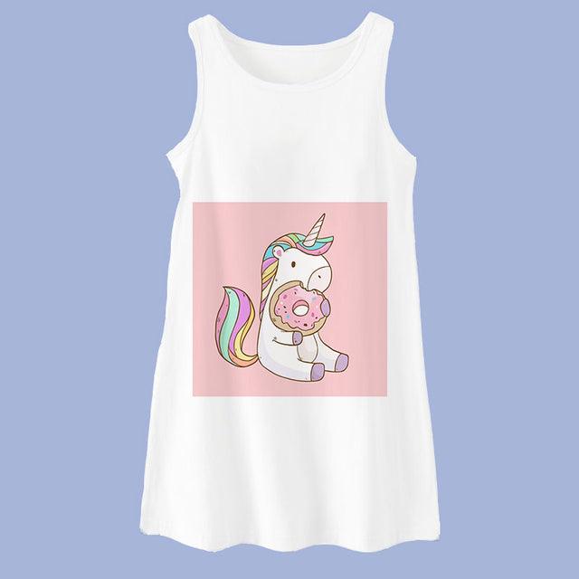 Chemise de nuit humoristique licorne - Licorne