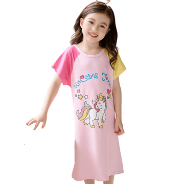 Chemise de nuit licorne ample