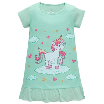 Chemise de nuit licorne fille