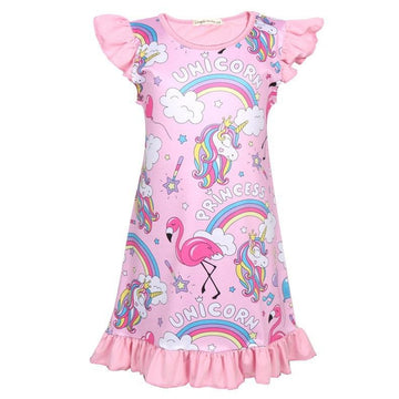 Chemise de nuit licorne Kawai - Licorne