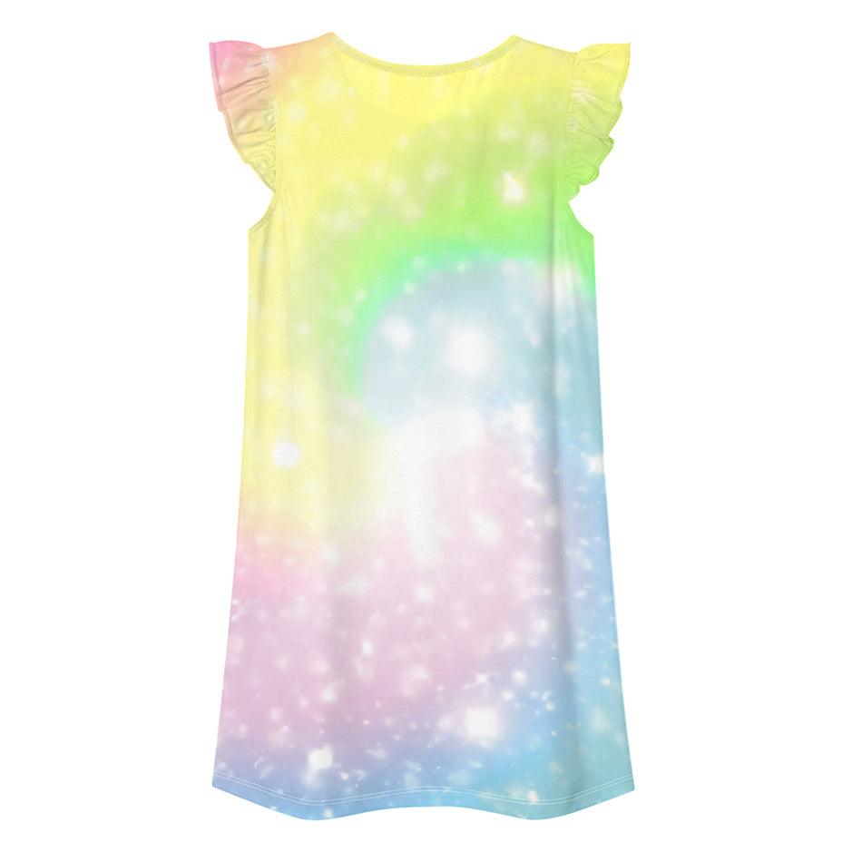 Nuisette mancherons volantés licorne