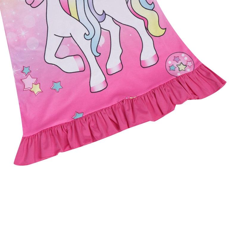 Chemise de nuit manches longues licorne - Licorne