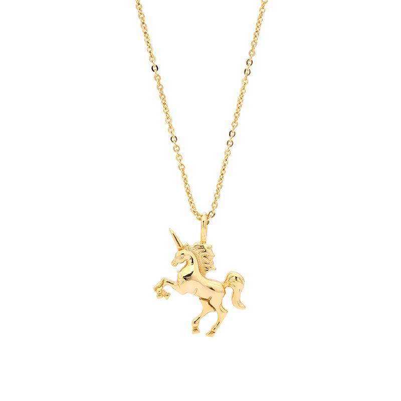 Collier Licorne Or - Une Licorne