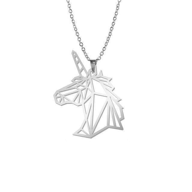 Collier Licorne Origami - Une Licorne