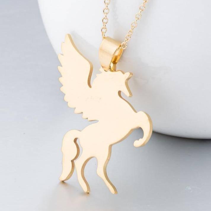 Collier Licorne Pégase - Une Licorne