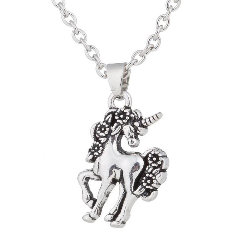 Collier Licorne Zinc - Une Licorne
