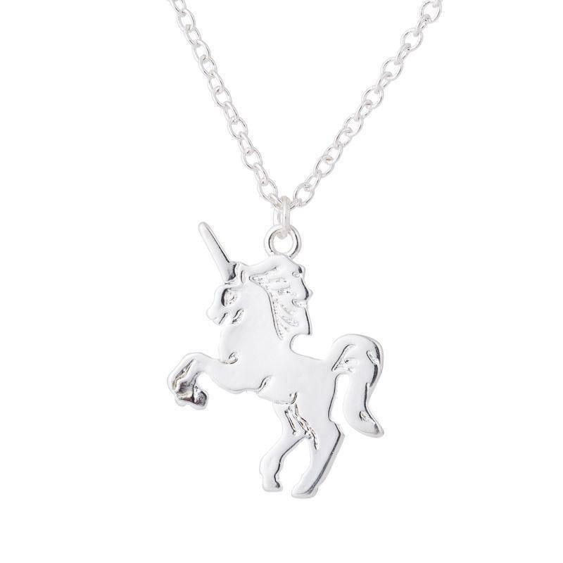 Collier Licorne<br> Pendentif Cheval - Une Licorne