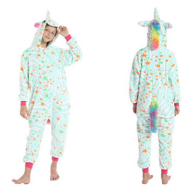 Combinaison licorne étoiles filantes