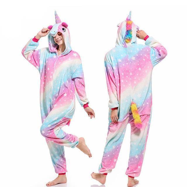 Combinaison Licorne Pyjama Arc-en-ciel - Une Licorne