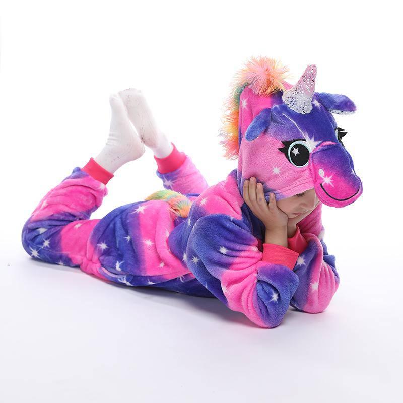 Combinaison Licorne Pyjama Fille - Une Licorne