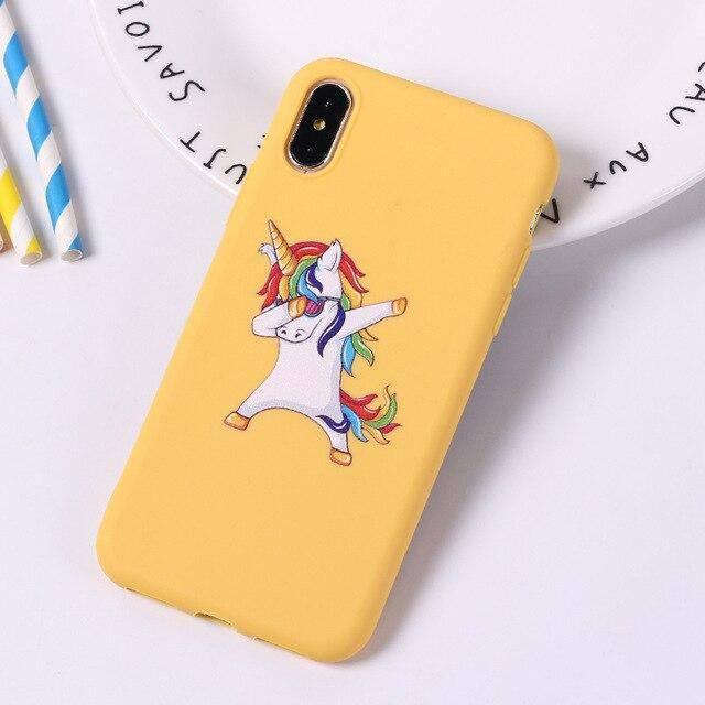 Coque Licorne Dab iPhone - Une Licorne