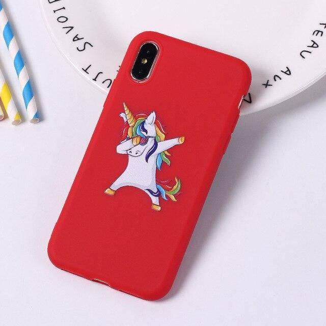 Coque Licorne Dab iPhone - Une Licorne