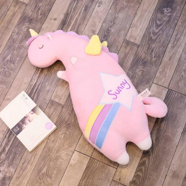 Coussin Licorne Arc-en-ciel - Une Licorne