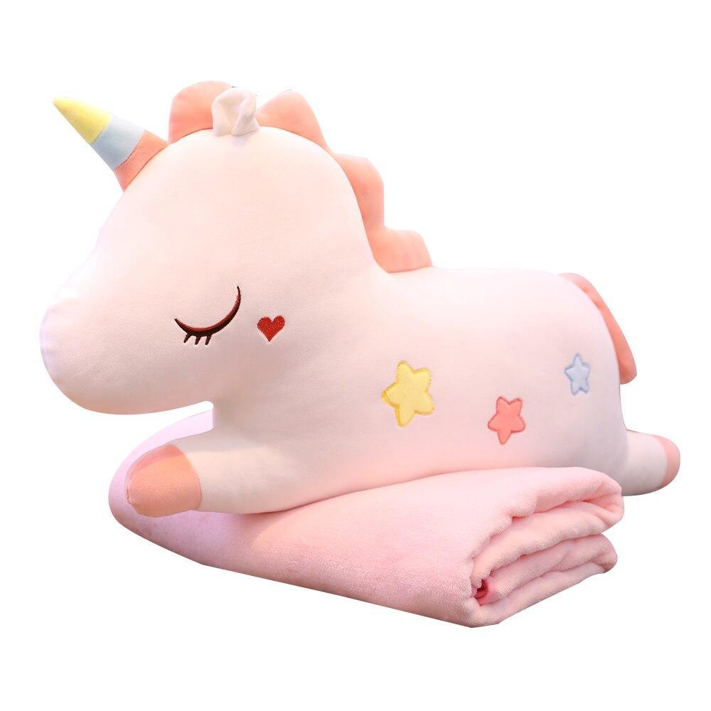 Coussin Licorne Couverture - Une Licorne