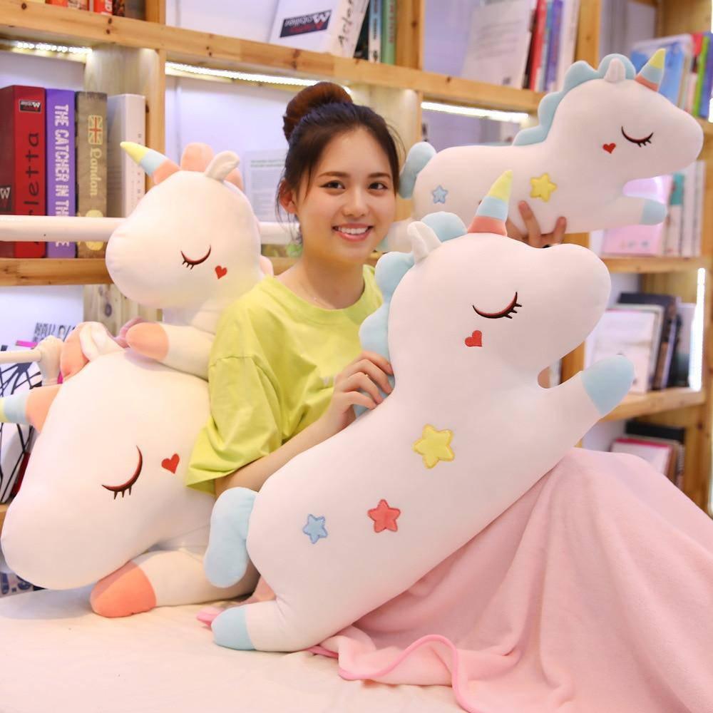 Coussin Licorne Couverture - Une Licorne