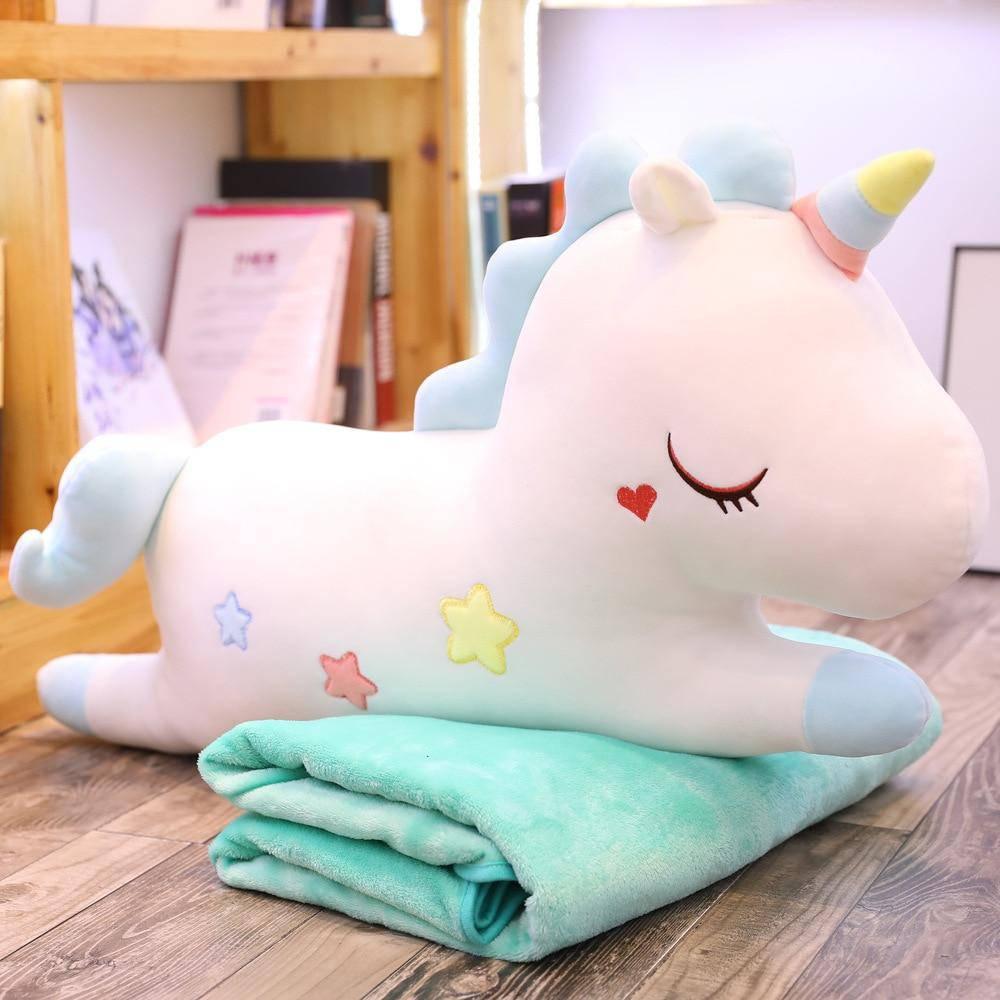Coussin Licorne Couverture - Une Licorne