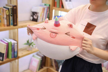 Coussin Licorne<br> Doudou - Une Licorne